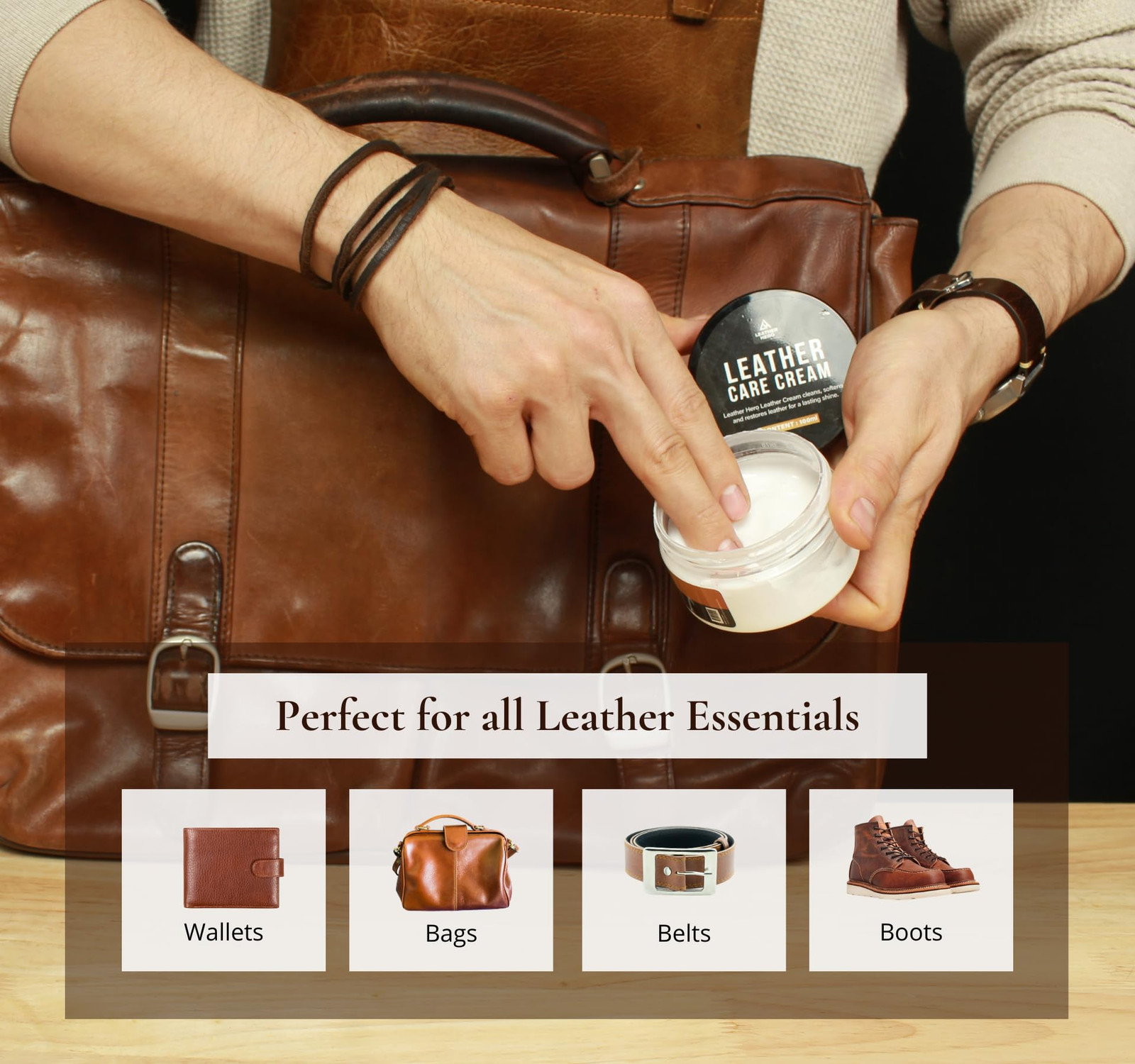 Leather Cleaner and Conditioner for Purses, Shoes, Furniture, Car Interior, a…