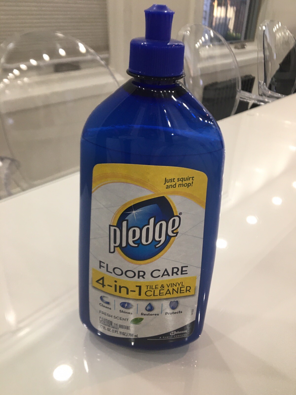 Sc Johnson PLEDGE Floor Care 4 In 1 Tile & Vinyl Cleaner 27 Fl Oz