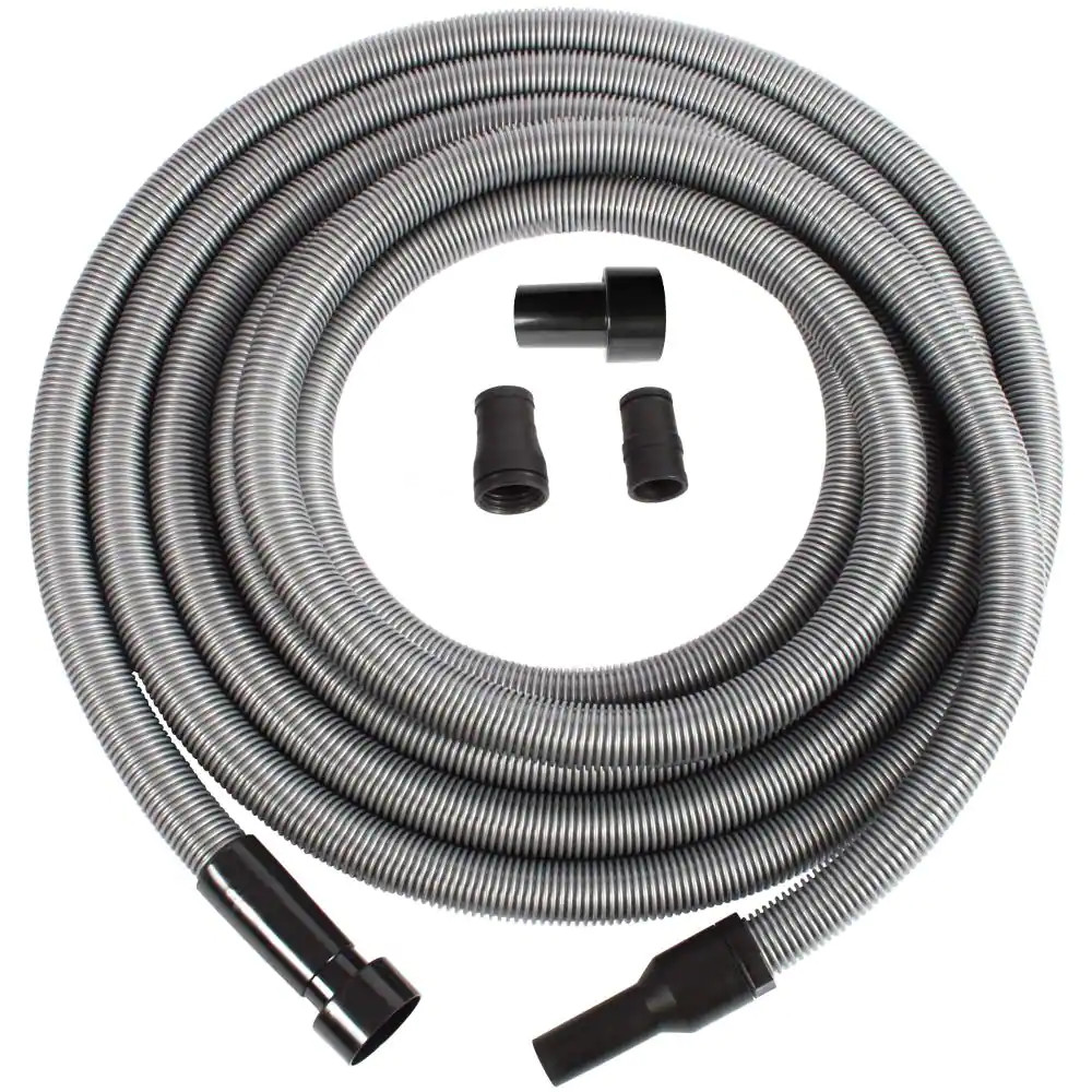 Vacuum Hose Swivel Adapter 30ft with Power Tool Adapter Set for Wet/Dry Vacuums