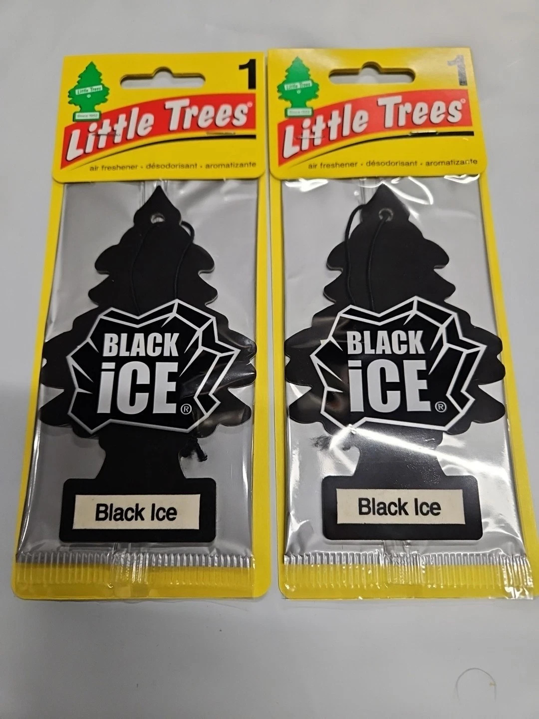 Little Trees Hanging Car & Home Air Freshener – Black Ice 24 Pack Free Shipping