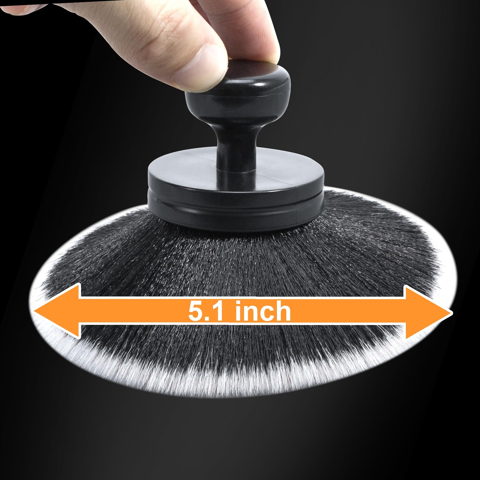 Ultra Soft Detailing Brush Synthetic Car Brush for Large Areas 5 Inch