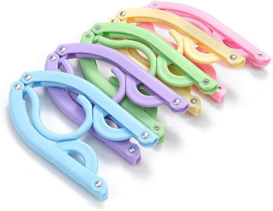 10 Pcs Travel Hangers Cruise Ship Essentials Accessories Portable Folding