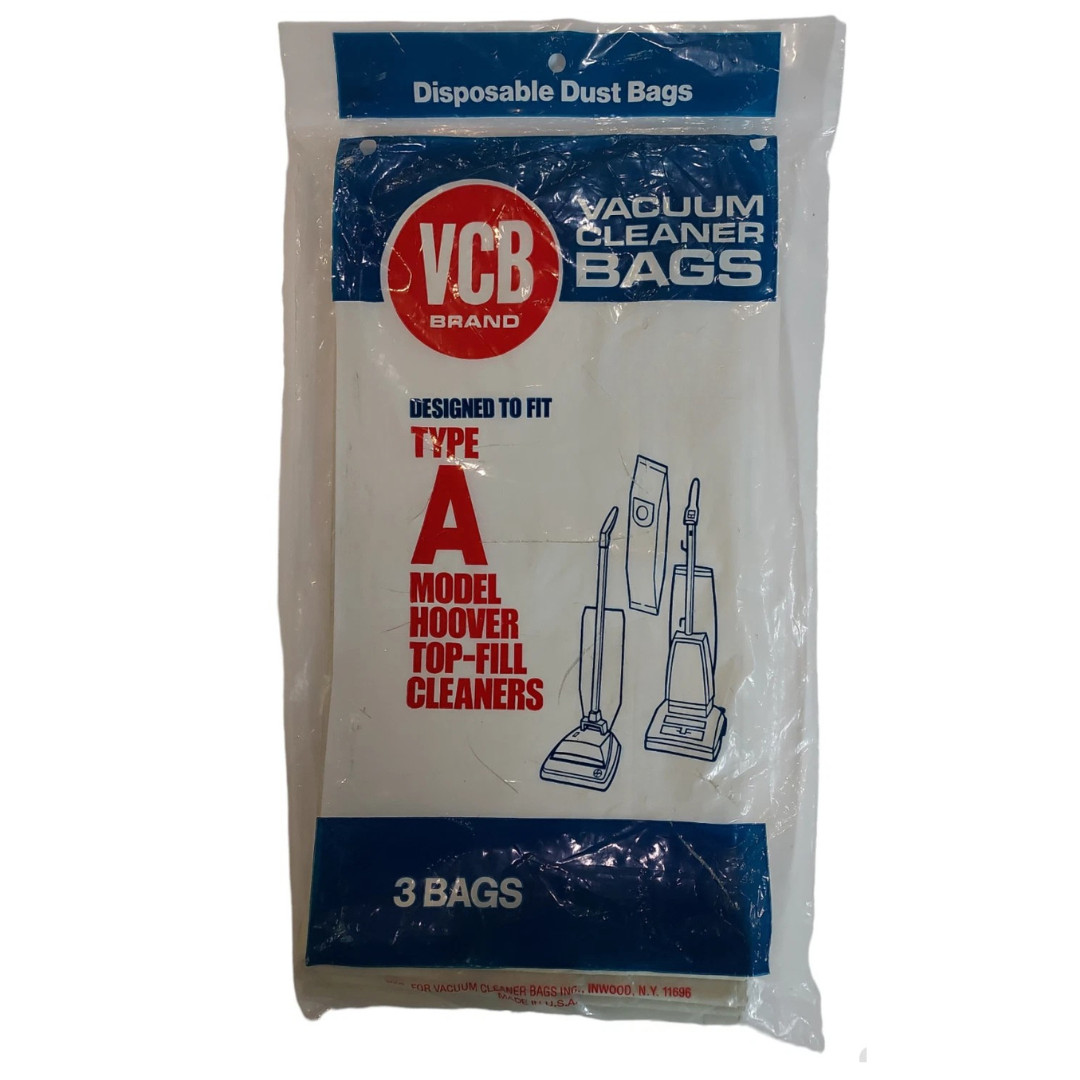 3 Pack – Hoover A Replacement Vacuum Cleaner Bags – VCB Brand
