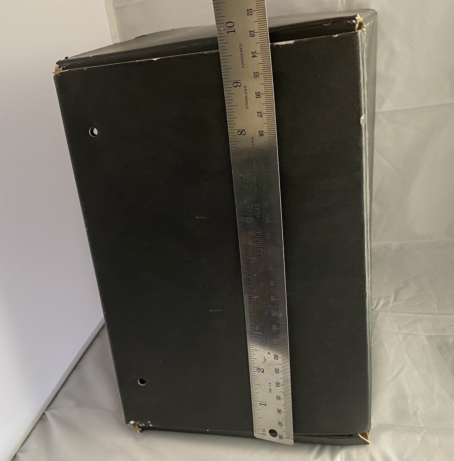 Ikea Kassett Single Large Storage Box Black 33x25x17 CM 13x10x6 7/8 IN Used