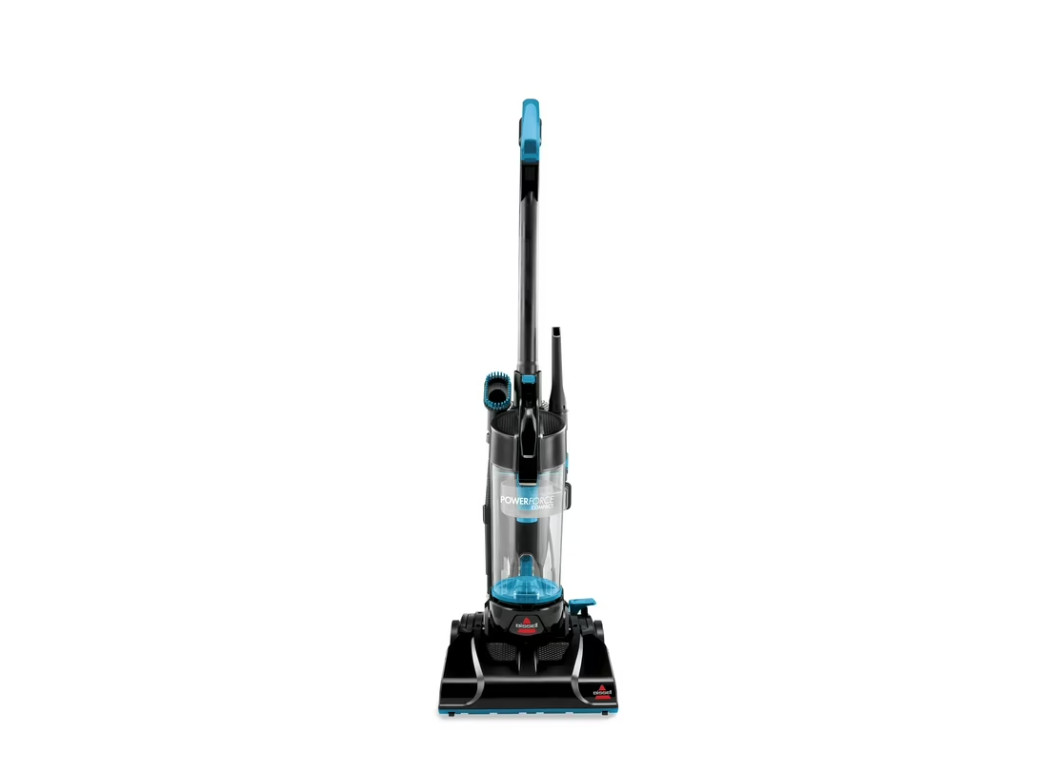 Bagless, Upright Vacuum, Lightweight, Powerful Suction, High Reach Wand, Hard.