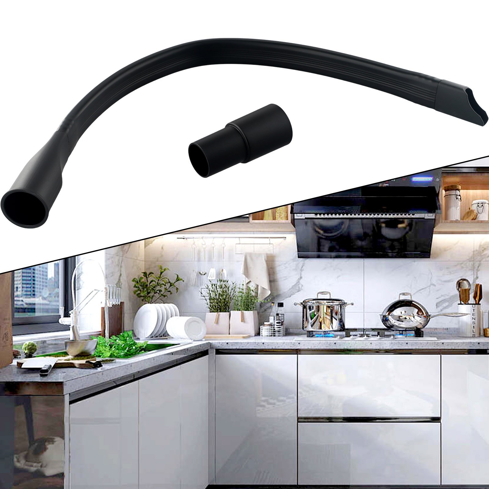 Adapter Vacuum Cleaner 1 Set Exquisite Extra Long Flexible Crevice Tool
