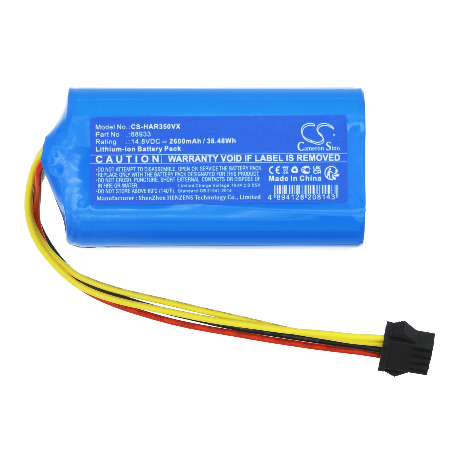 BATTERIE 2600mAh Type TWS-4S1P 88933 For Haier HB-QT35BSC J3500 J3C5L M320 R320