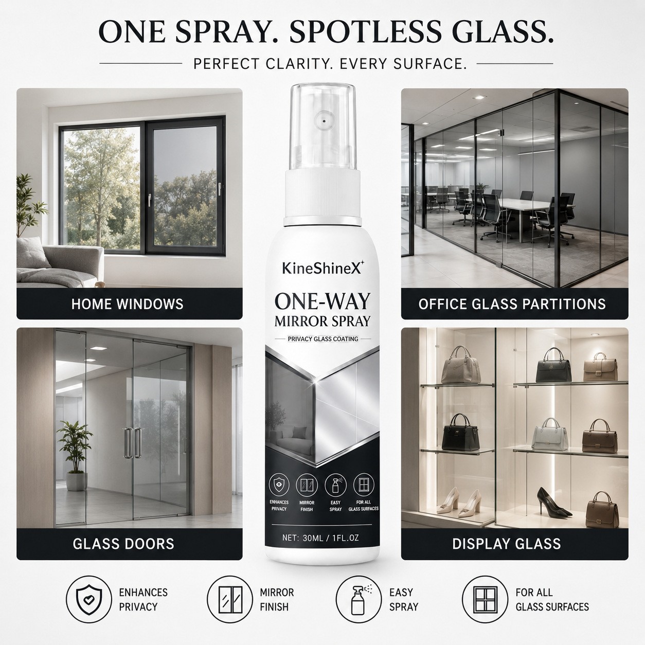 Infrared Blocking Spray, Clear Infrared Blocking Spray, Reflective Window Sprays