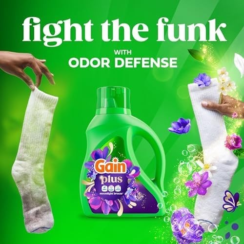 Gain Plus Oxi Liquid Laundry Detergent Moonlight Breeze 170 fl oz 129 Loads