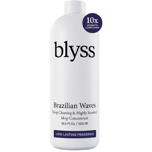 Mop Soap Brazilian Waves Floor Cleaner, Luxury Scented Hardwood Cleaner