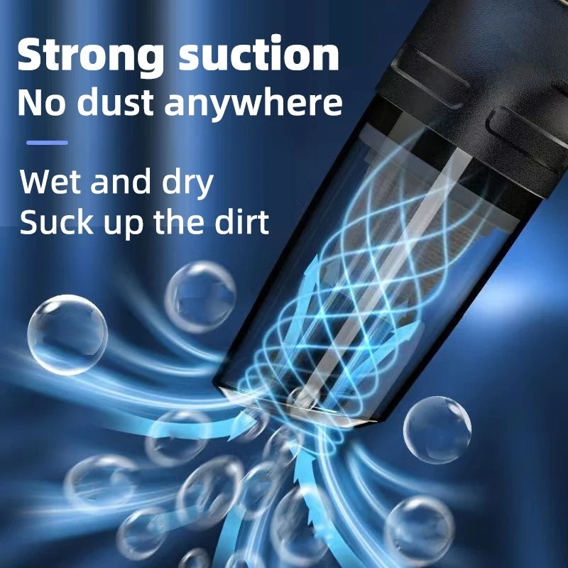 Handheld Vacuum Cordless Hand Vacuum Cleaner Rechargeable Home Hand Wet&Dry Vac