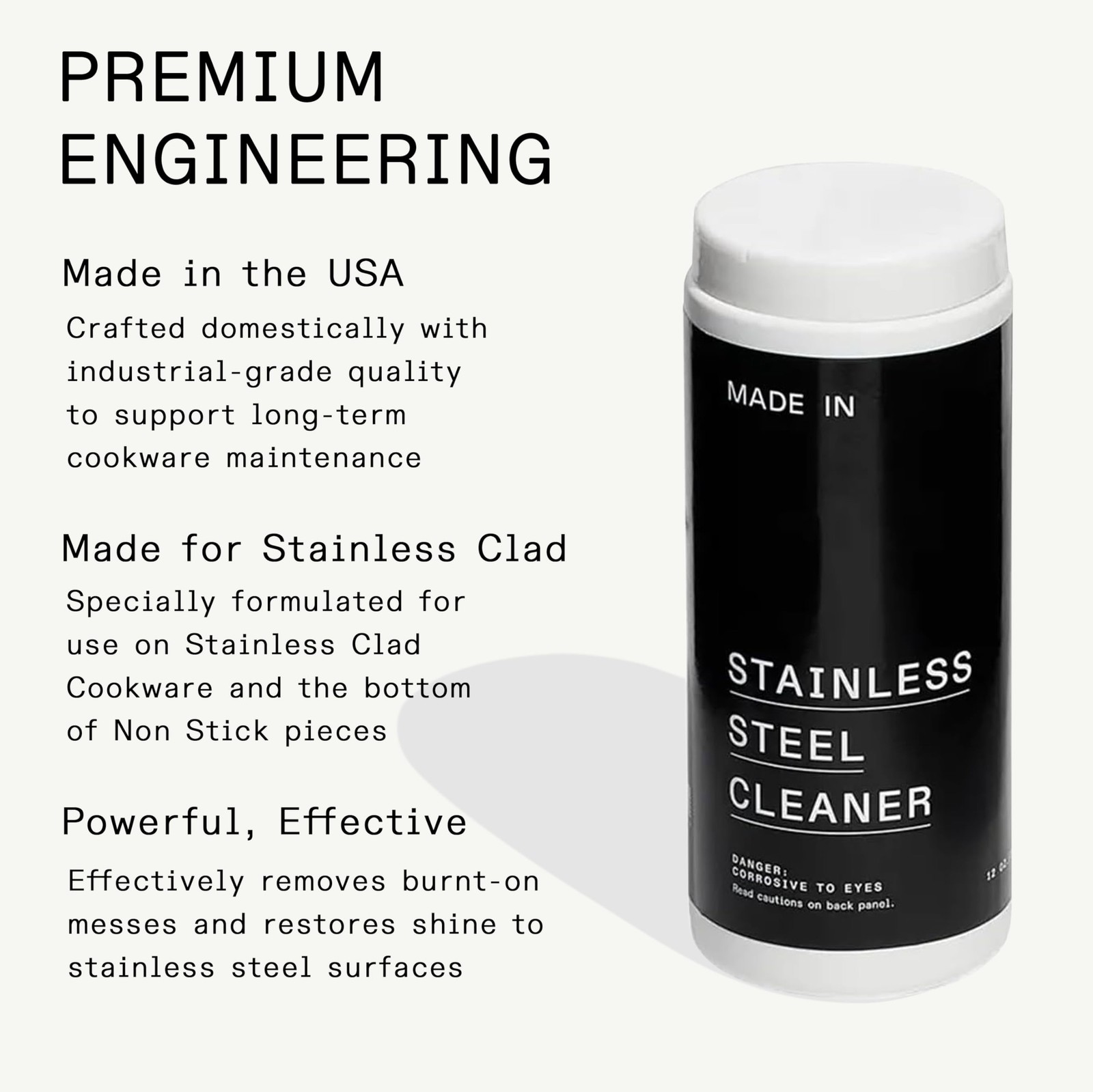 Cookware – Stainless Steel Cleaner – Environmentally Safe Stainless Steel Cle…