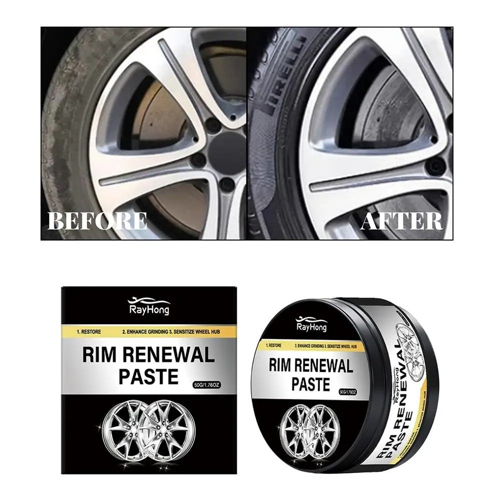 1x Multi-Purpose Rim Renewal Paste Wheel Care & Restoration Paste 50g