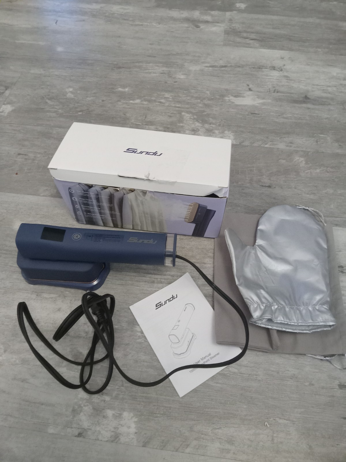 Sundu Portable 2 In 1Handheld Garment Steamer,15s Fast Heat-up