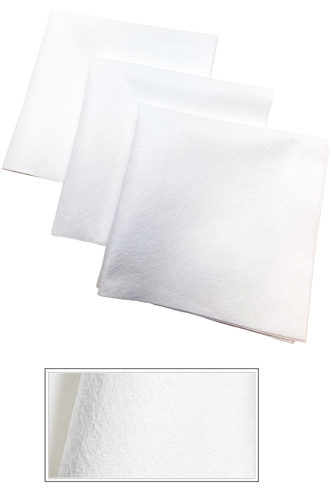 3-PACK Streak-Free Glass and Window Cleaning Cloths – Washable and Reusable