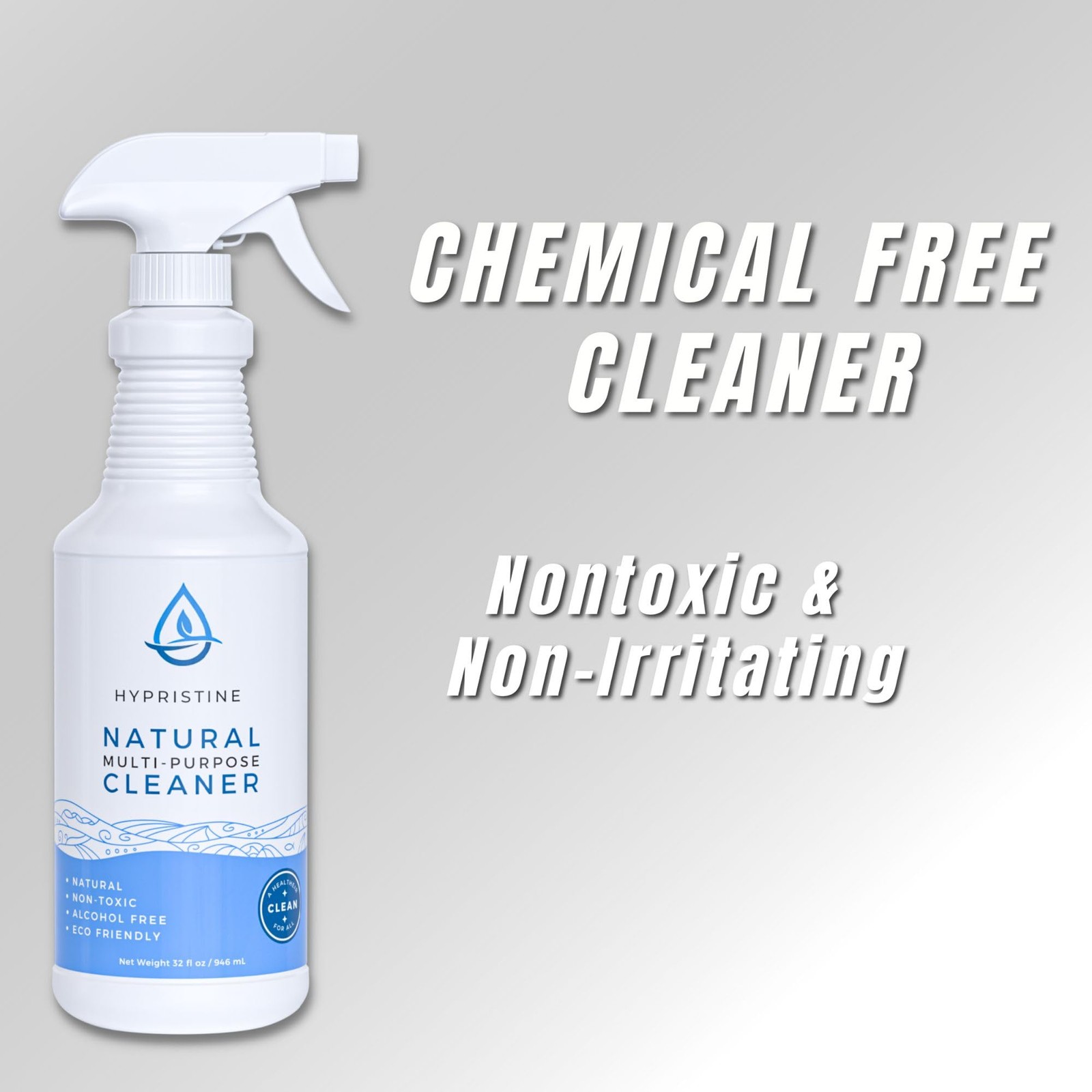 PURE Hypochlorous Acid Spray, Multi-Purpose Cleaner, Superior Shelf Life, 0% …