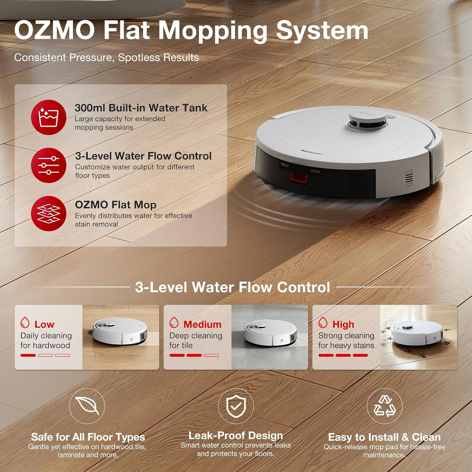 C14 PRO plus Robot Vacuum and Mop with Auto Emptying Station, 45 Days Hands-Free