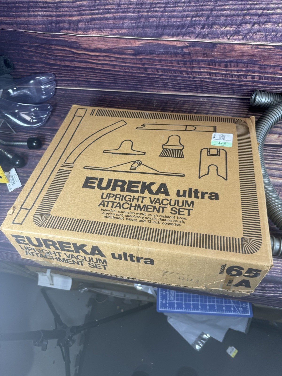 Eureka Upright Vacuum Attachment Set Model 65 Type A
