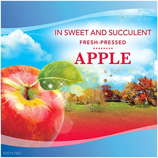 2 x Febreze Noticeable Fresh Pressed Apple Dual Oil Refill Air Freshener 2 Count
