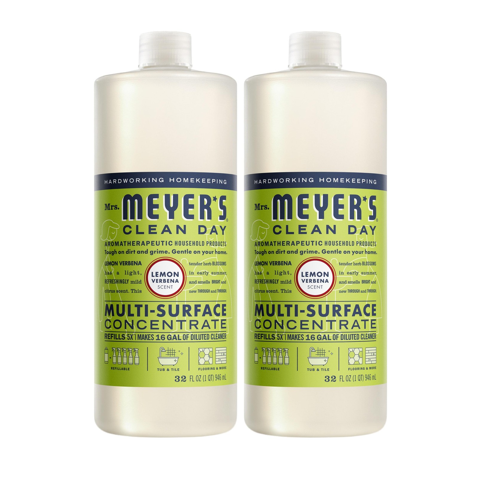 CLEAN DAY Multi-Surface Cleaner Concentrate, Use to Clean Floors, Tile, Counters