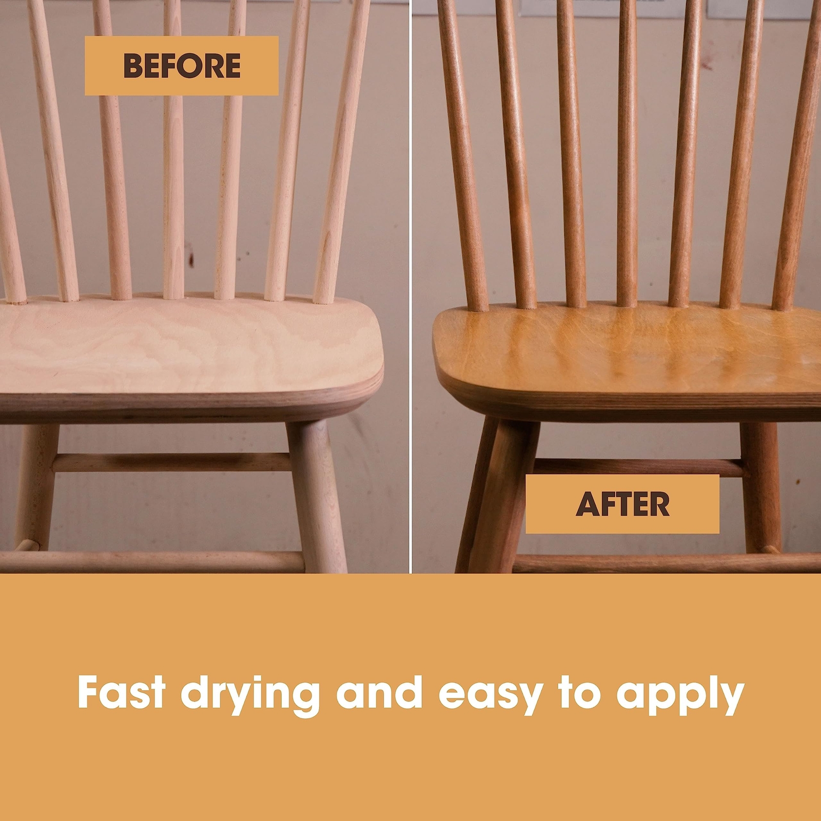 Wood Stain | Multiple Finishes | Fast Drying | Indoor and Outdoor Furniture a…