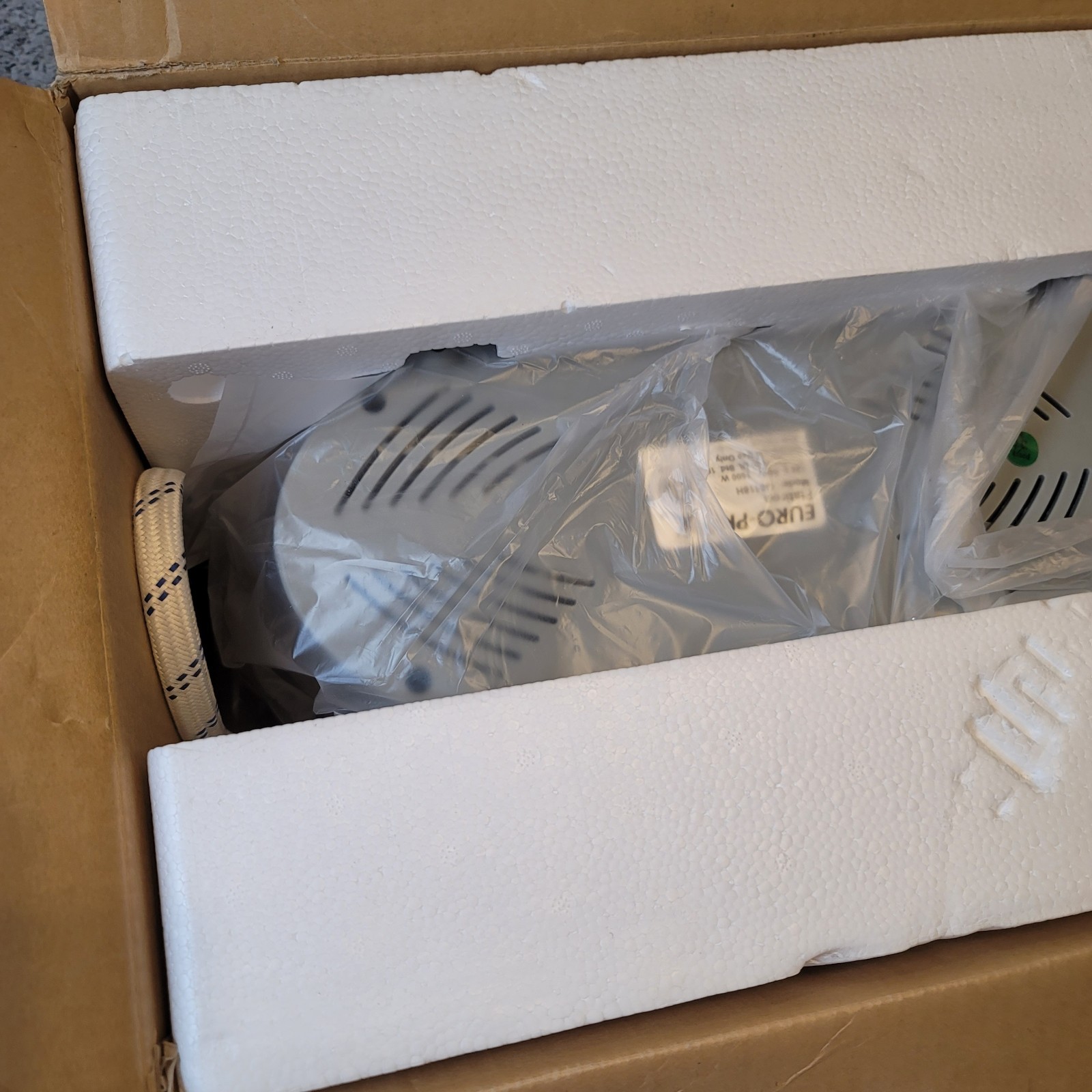 Euro-Pro X Steam Generator Iron G6118H New Open Box