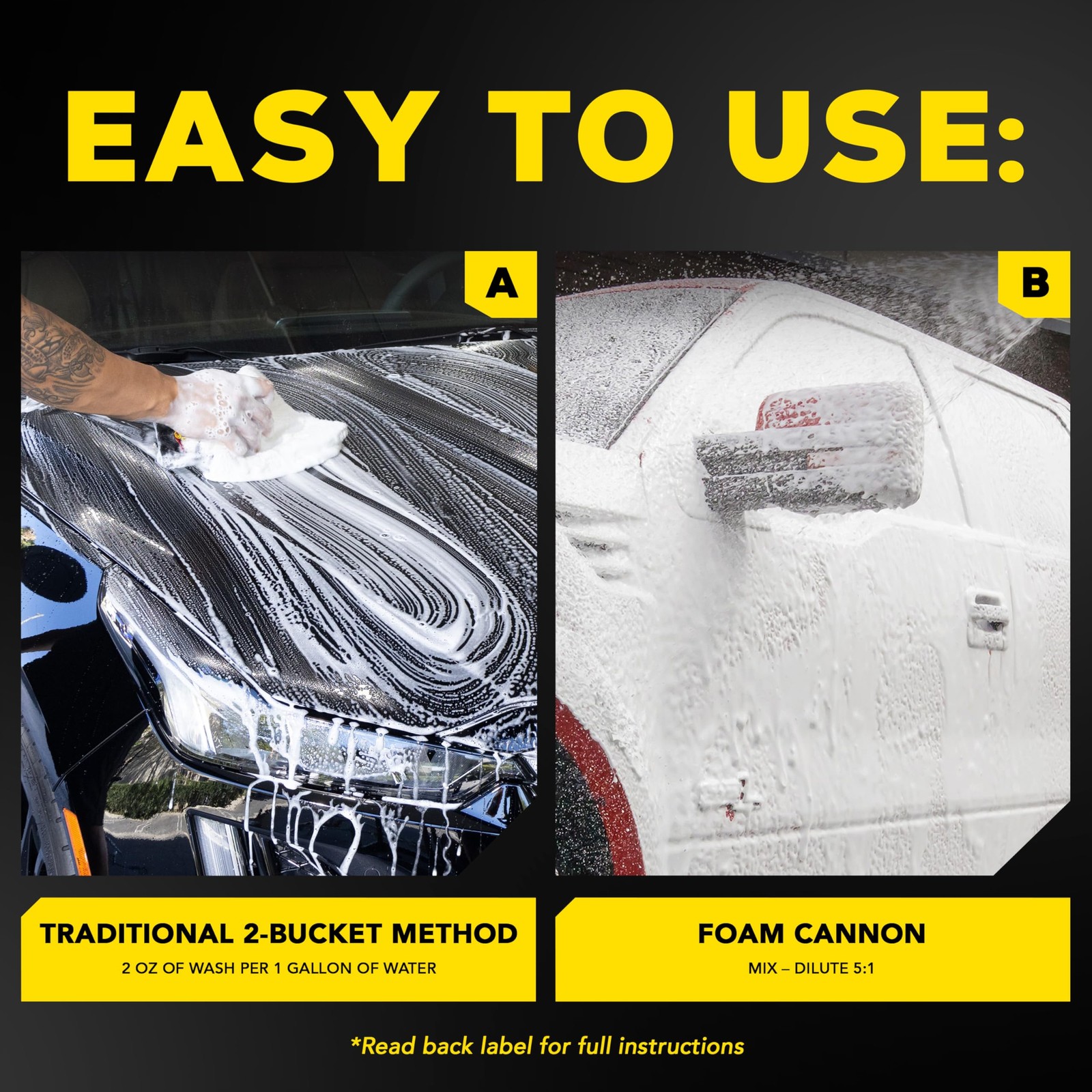 Meguiar’s Gold Class Car Wash – Get Professional Results in a Foam Cannon 1 Gal