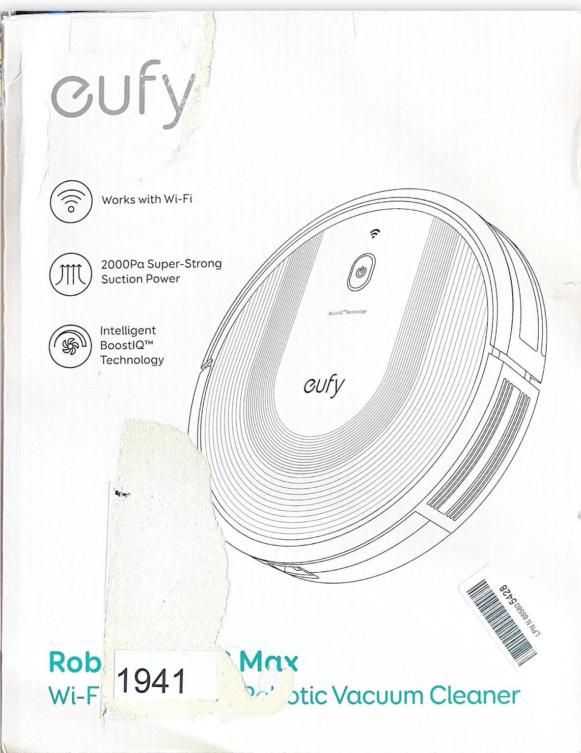 Eufy by Anker Model T2128 Wifi Connected Robo Vacuum Cleaner