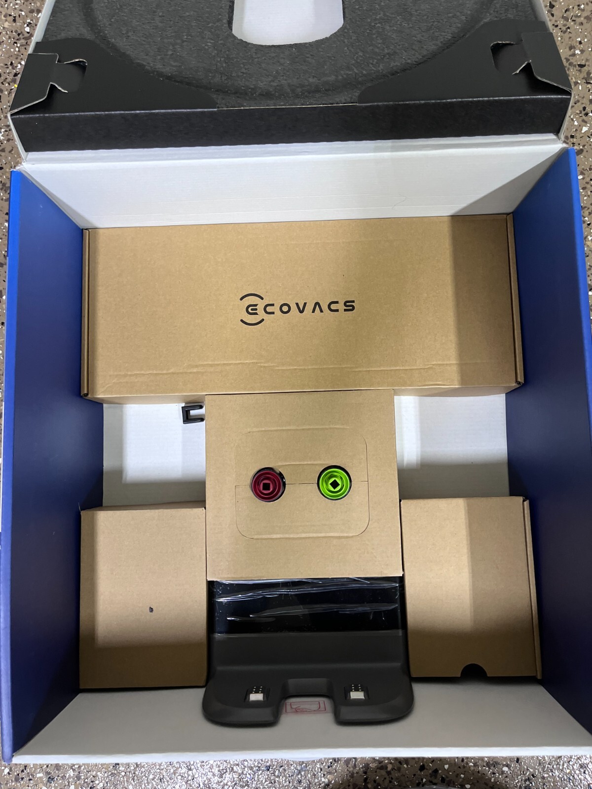 Ecovacs Deebot Ozmo T8 AIVI. New condition has camera 720p camera to watch pet  