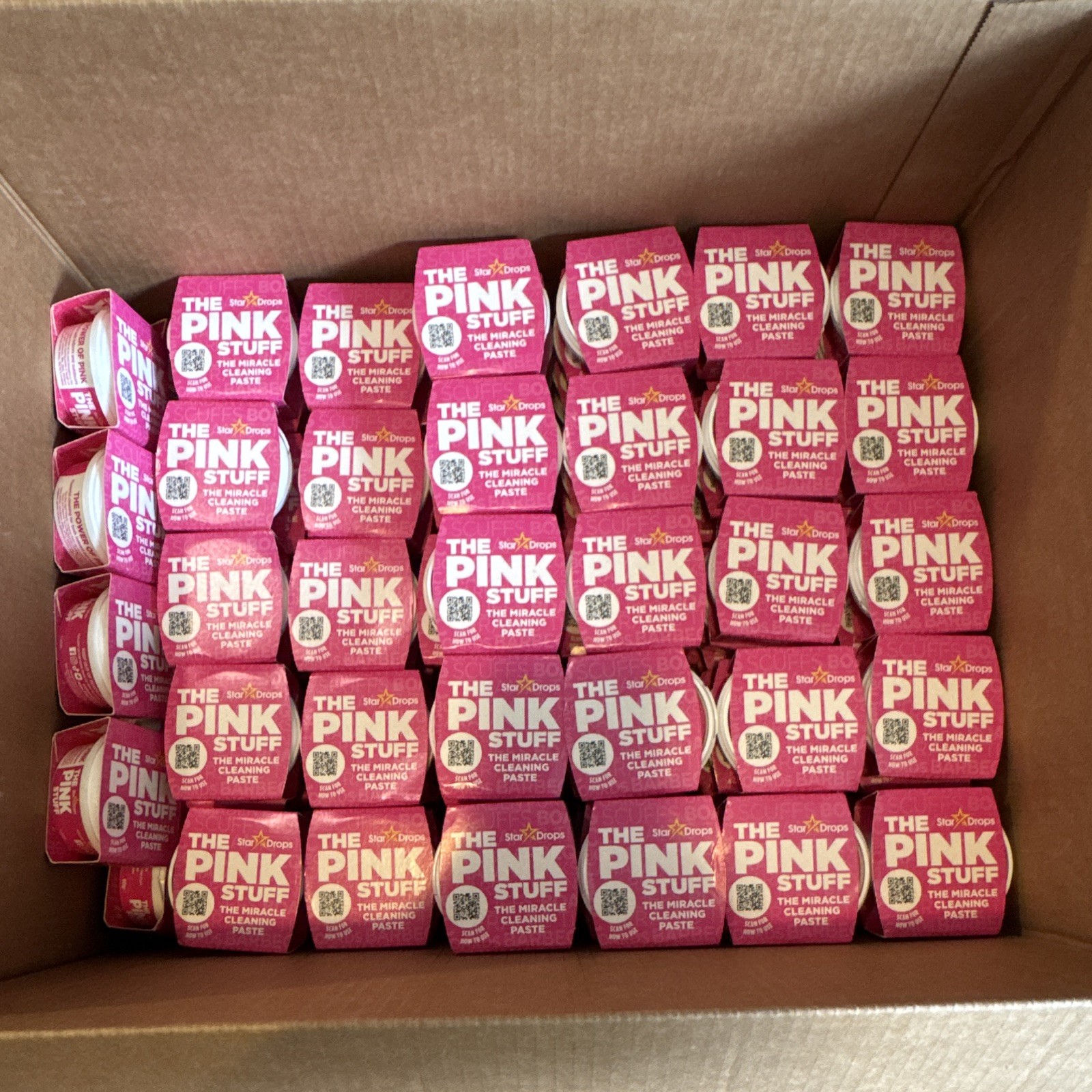119 count of Star Drops The Pink Stuff Miracle Cleaning Paste 60g Deep Cleaner