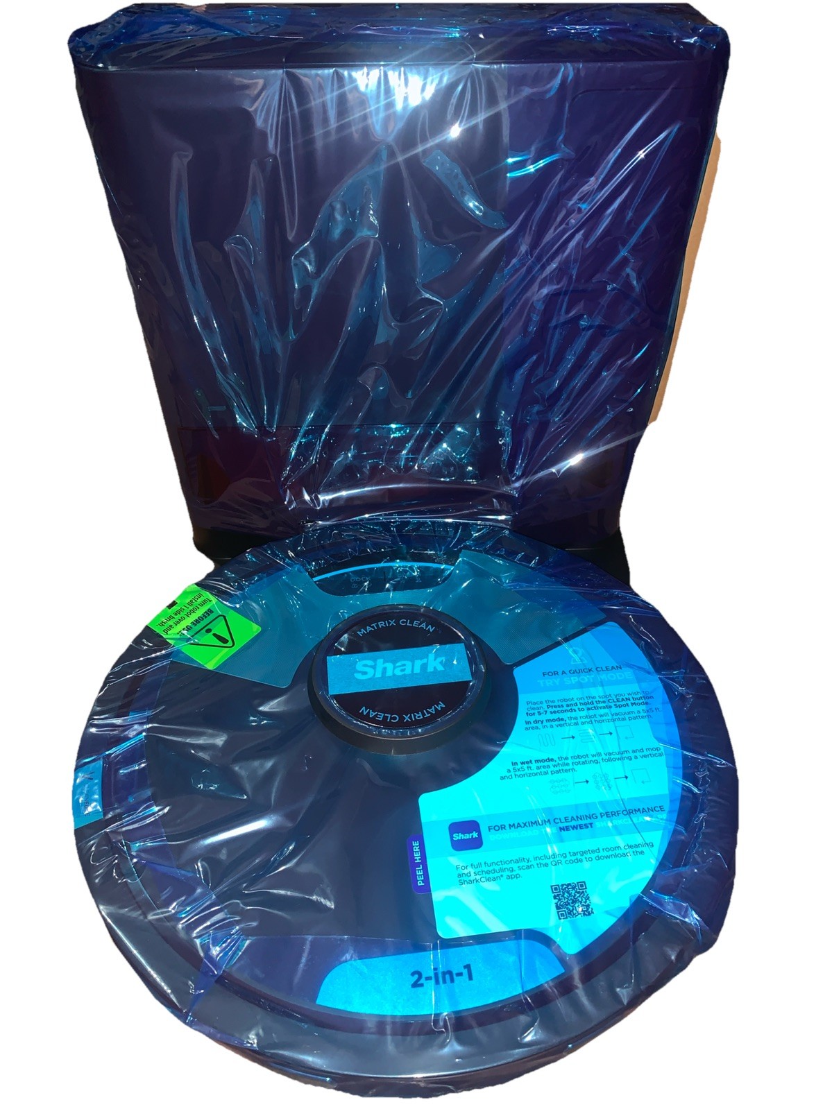 Shark Matrix Plus 2in1 Robot Vacuum & Mop with Sonic Mopping Matrix 2610WA NEW