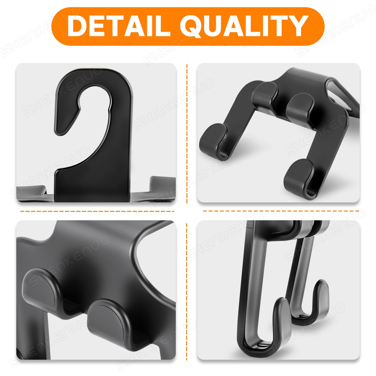 2pcs Bag Holder Car Seat Back Hook Hanger Interior Accessories for Mercedes Benz
