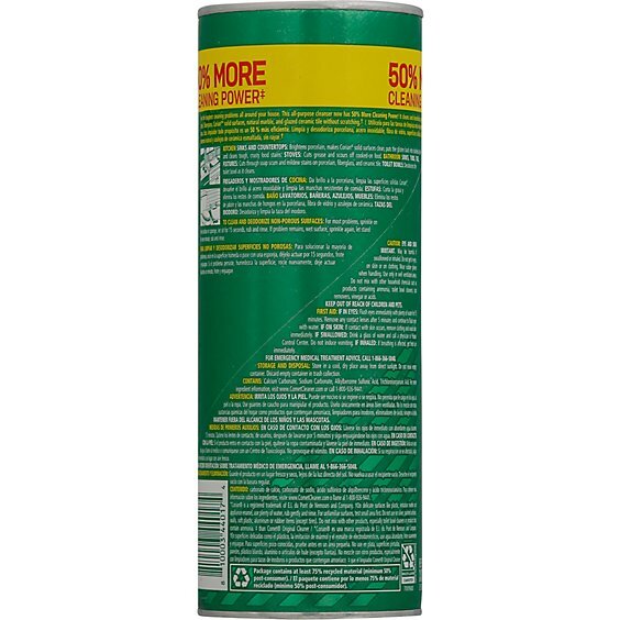 Comet Cleanser Powder with Bleach – Lemon Fresh Scent, 21oz (595g)
