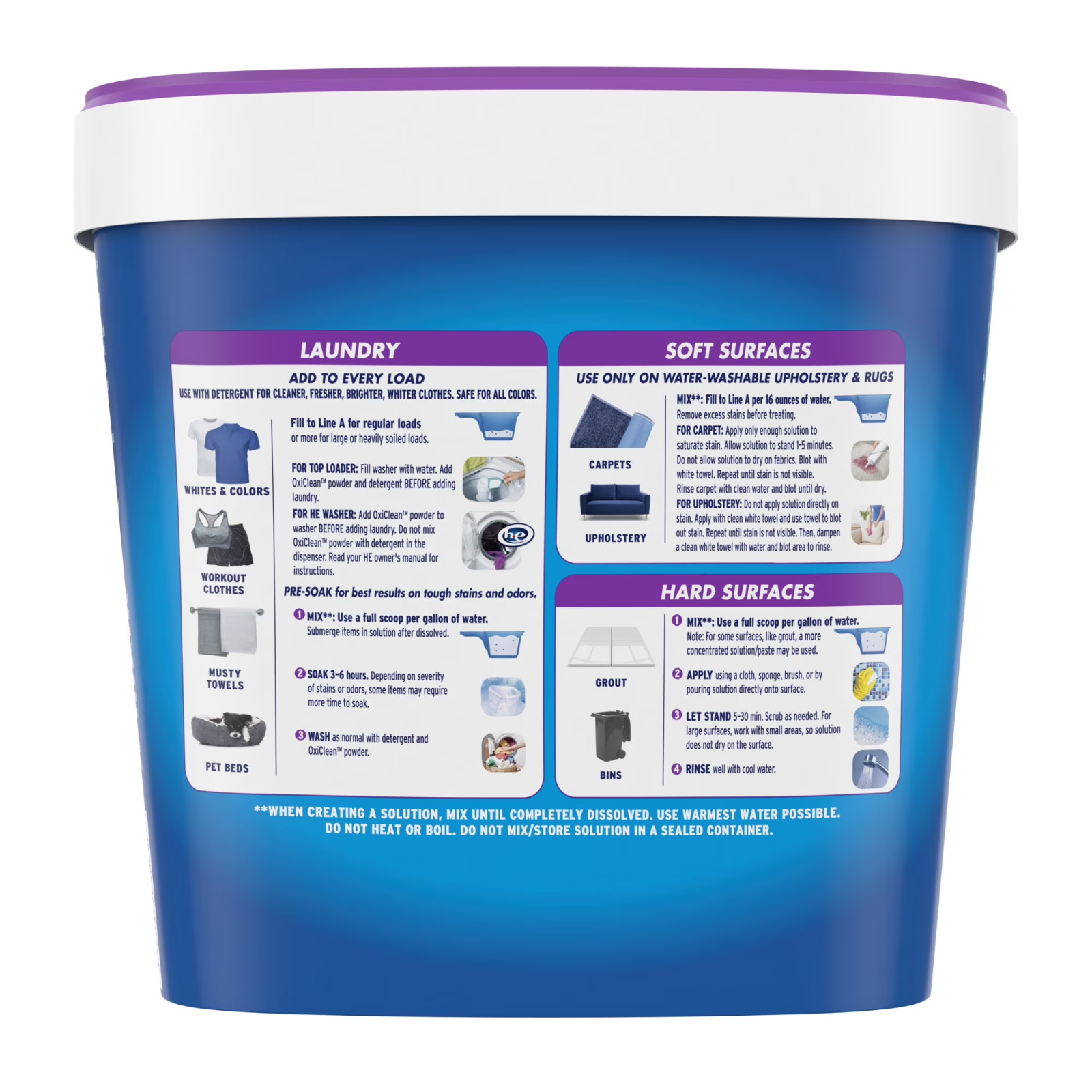 OxiClean Odor Blasters Versatile Odor and Laundry Stain Remover Powder, 5 lb