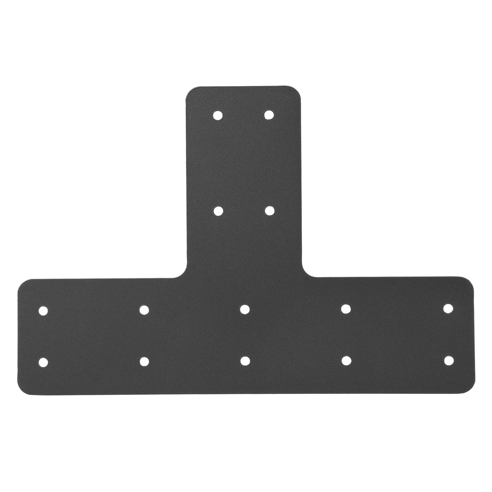 12*8″ 4PCS T Post Frame Pergola Bracket Flat Mending Plate Fit 4×4″,6″x6″ Lumber