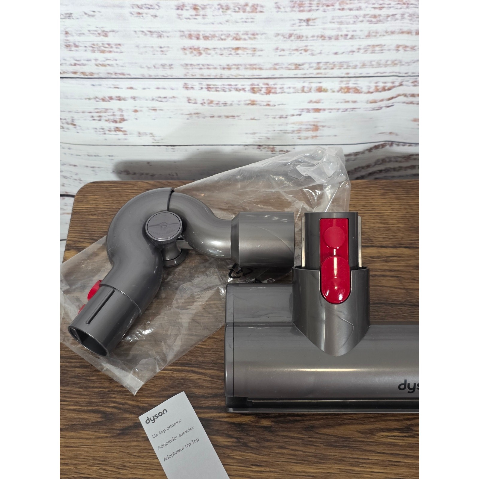 Dyson Mini Motorized Tool 158685 w/ Up-Top adaptor Hose brush V7 V8 V10