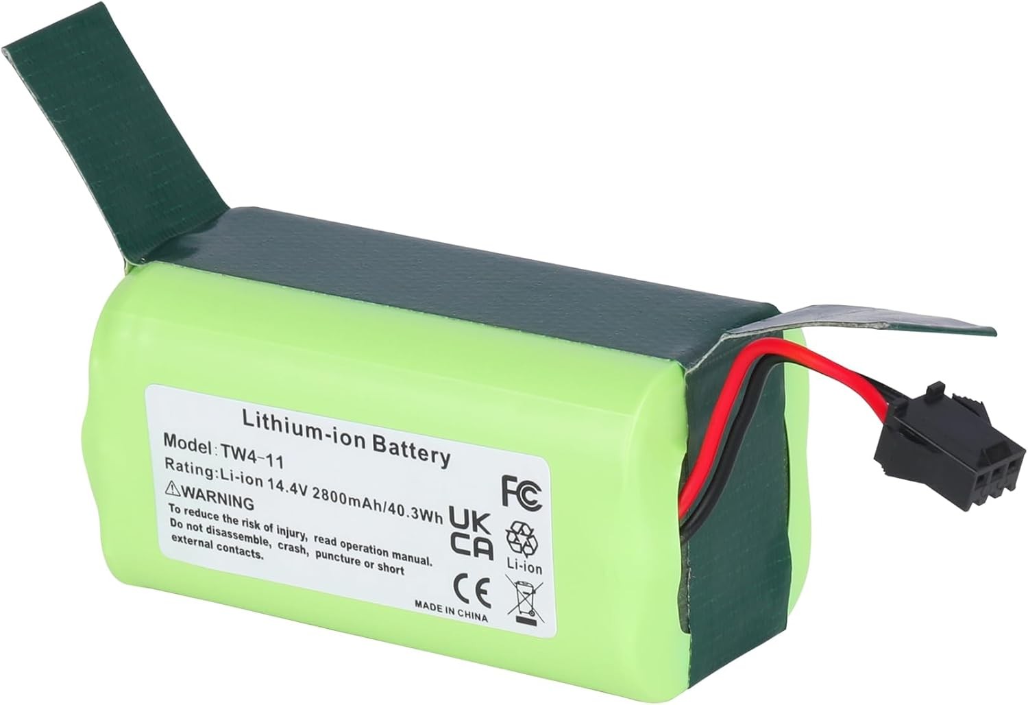 Eufy RoboVac 11S,11S Max, 12, 15T,15C,15C Max,25C,30,30C Max replacement battery