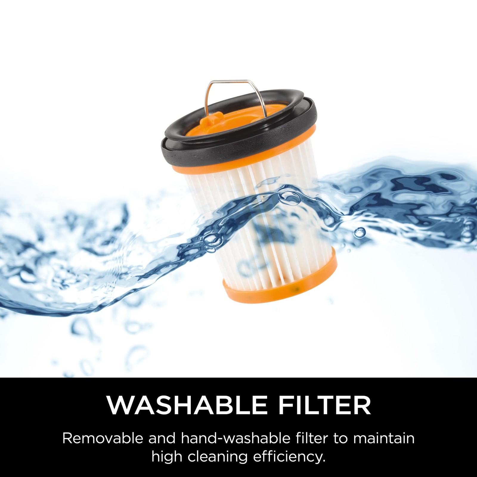 Shark WV201 WANDVAC Handheld Vacuum, Lightweight at 1.4 Pounds with Powerful …