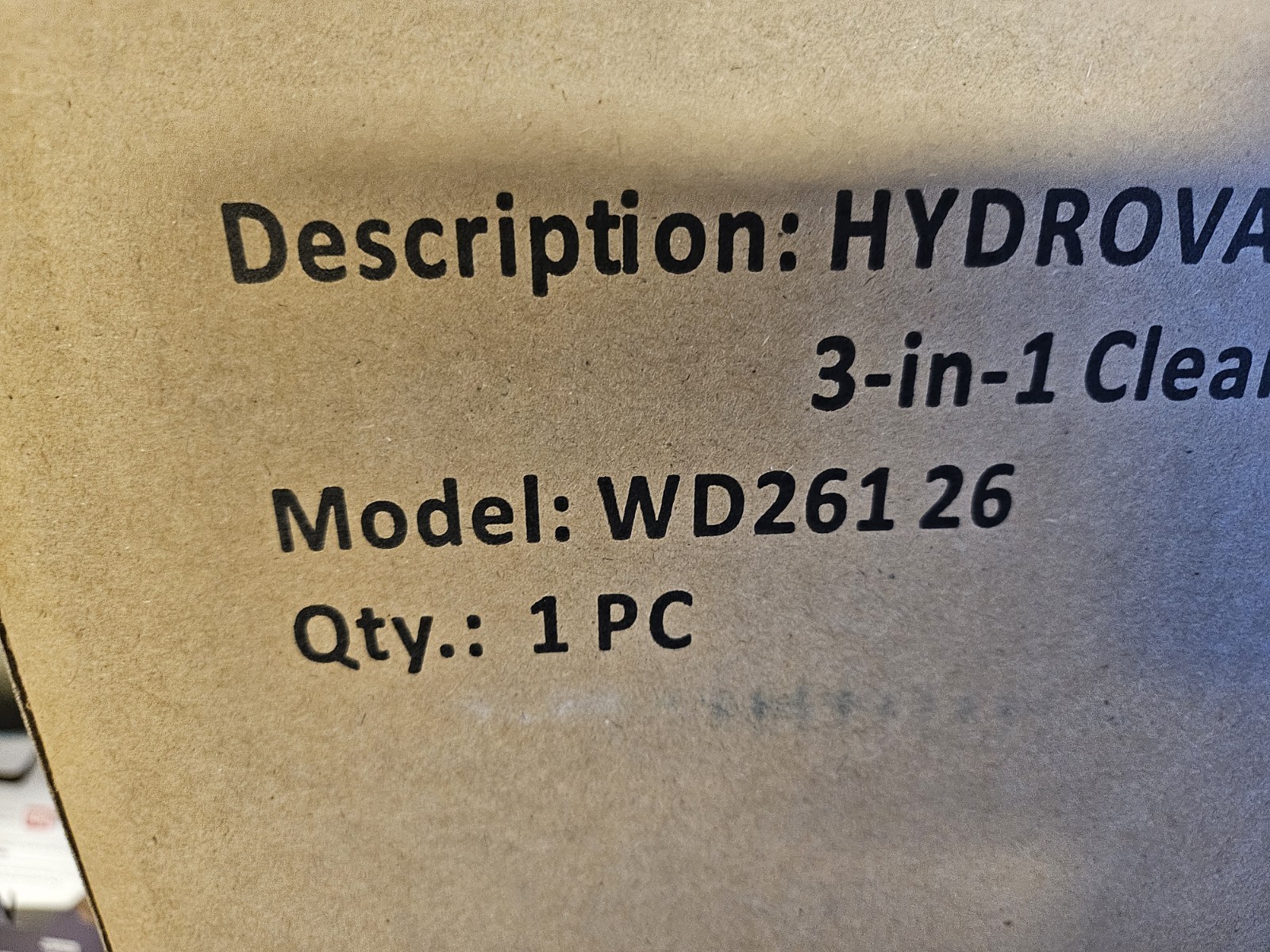 Shark HydroVac MessMaster 3-in-1 Vacuum Mop Cordless WD261