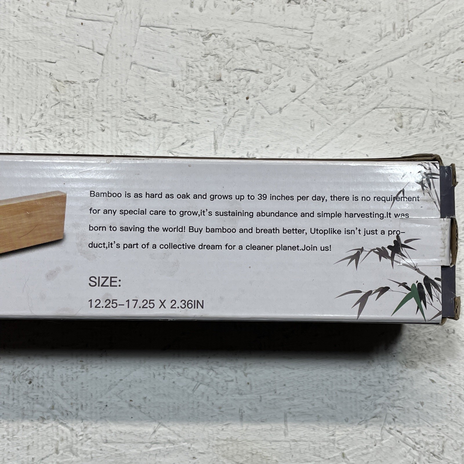 4 Pack Bamboo Drawer Dividers Organizer Adjustable Length from 12.25 to 17.25 in