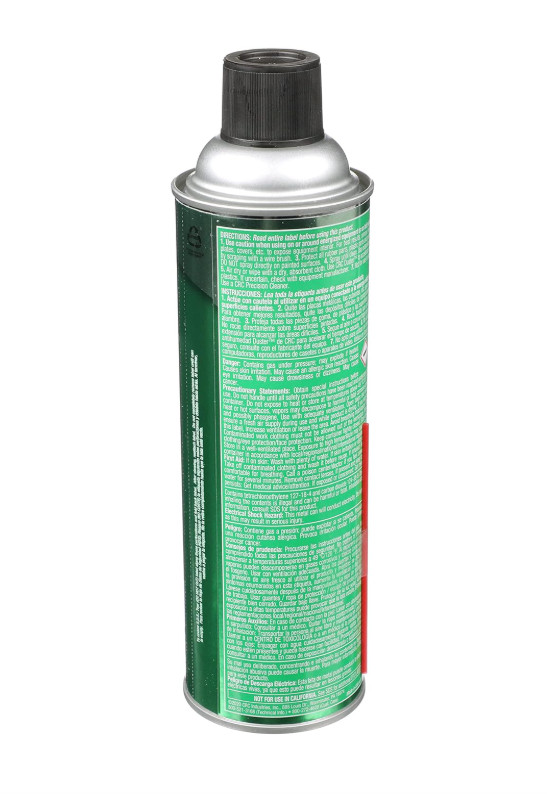 CRC Quick Clean Safety Solvent And Degreaser 03180 – 19 WT OZ, Clear, Aerosol