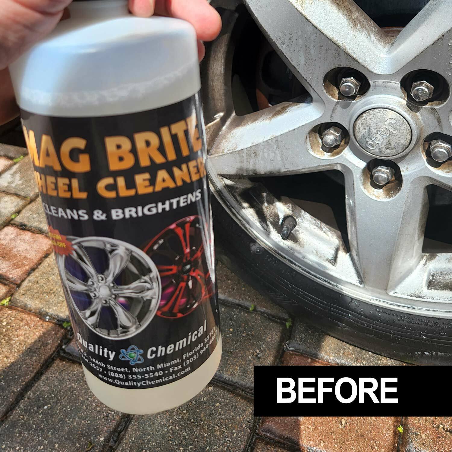 Mag Brite Acid Wheel Cleaner / 1 Gallon (128 oz.)