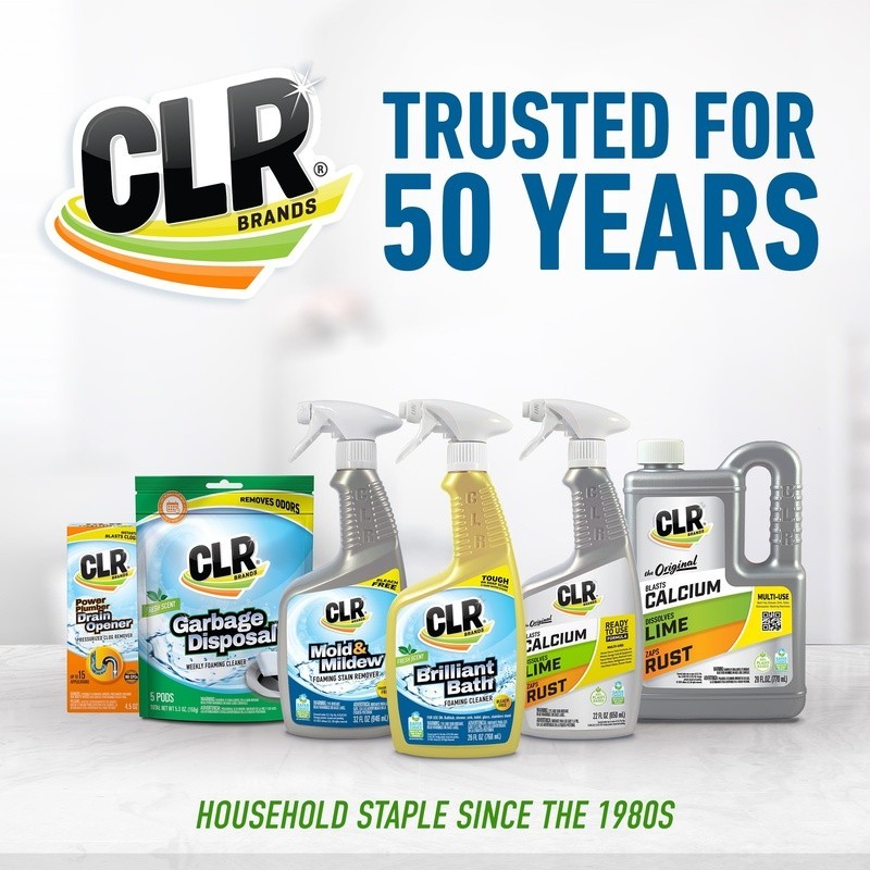 Calcium Lime Rust Remover Multi-Surface Cleaner EPA Safer Choice Non-Toxic 28oz