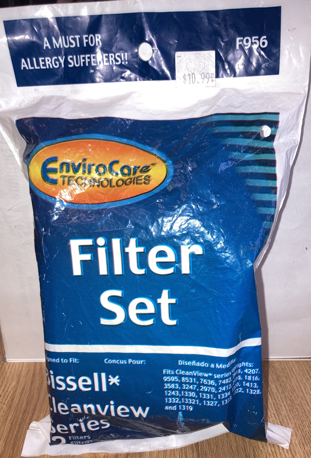 Envirocare Bissell Filter Set for Cleanview Series 2 Filters F956