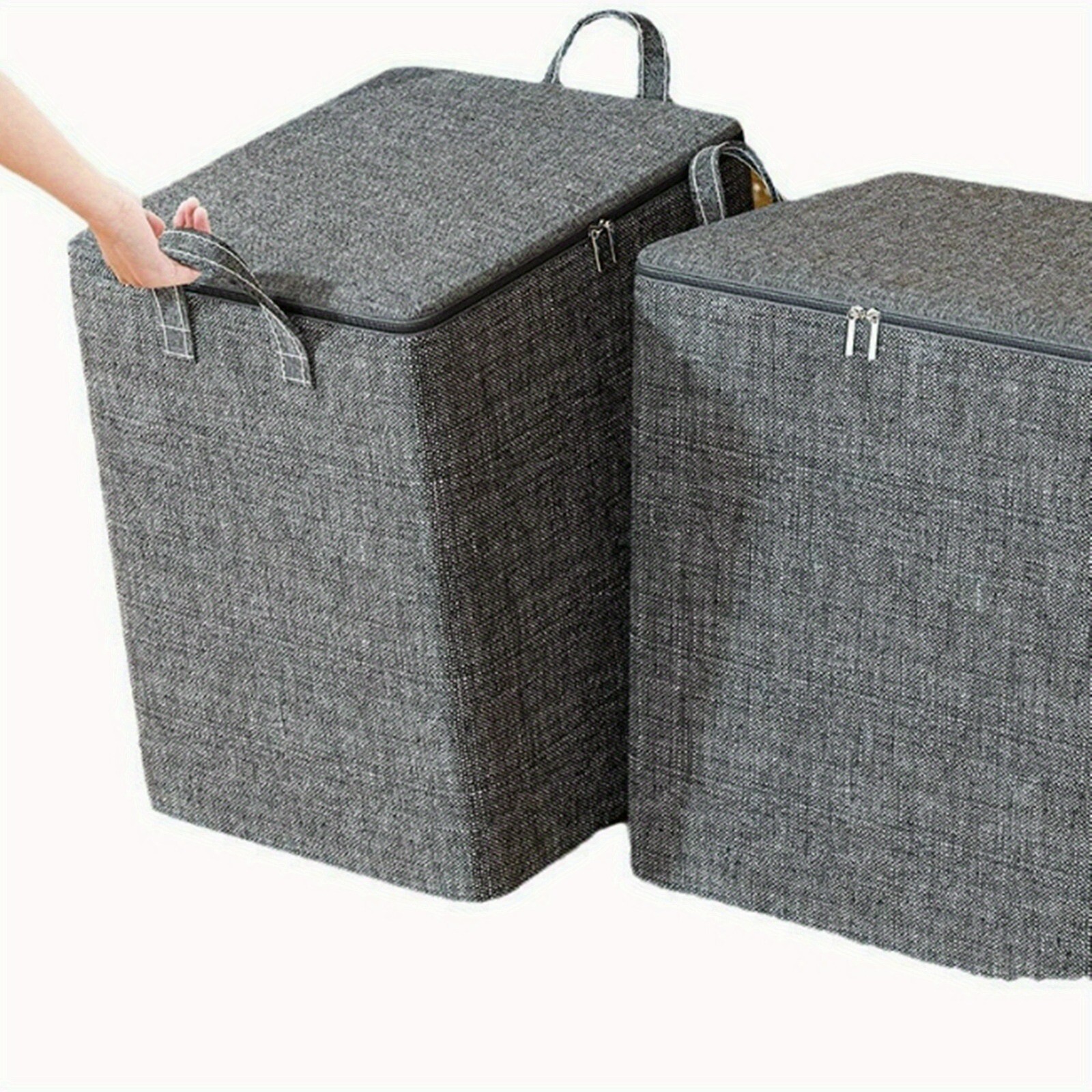 210L Clothes Storage Bag Large Capacity Organizer for Comforters Blanket Bedding
