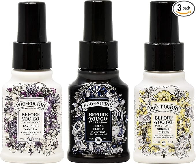 Poo-Pourri Before You Go ABC154 Toilet Spray – 3 pack (3.4 fl oz)
