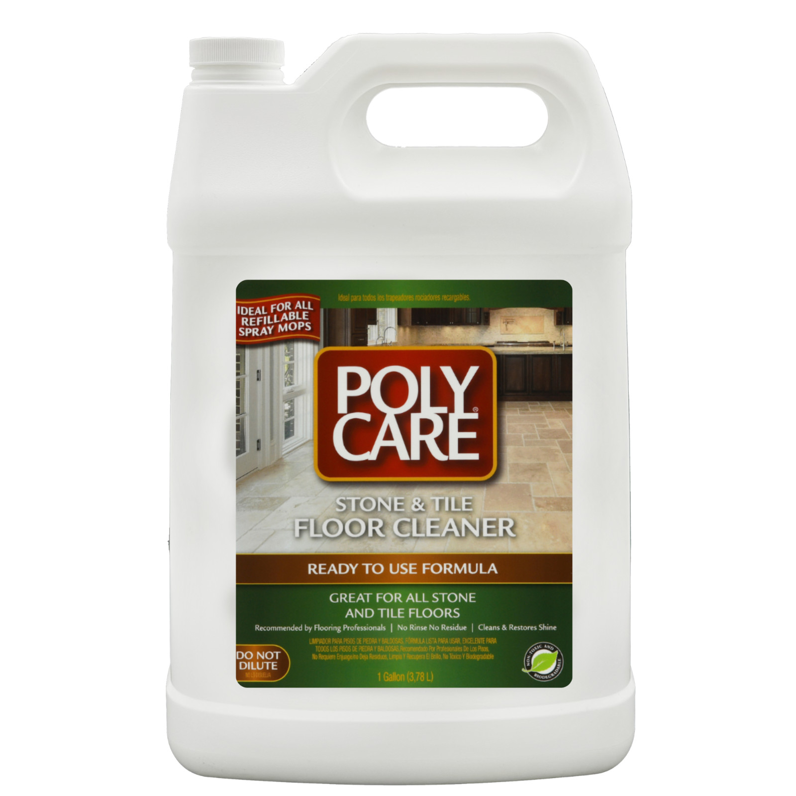 PolyCare Stone & Tile Floor Cleaner 1 Gallon (3,78 L) Ready to Use – No Rinse