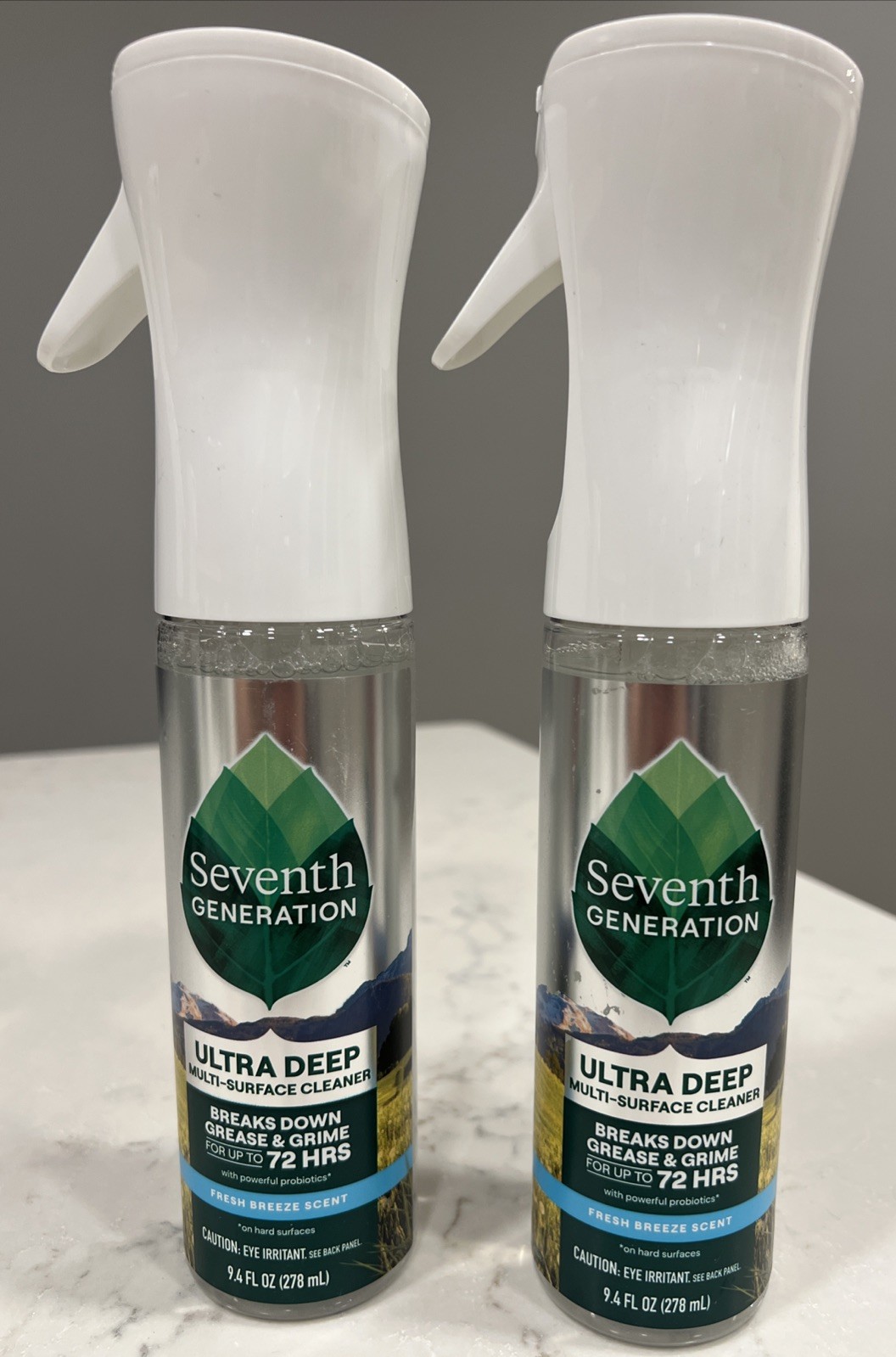 Seventh Generation Ultra Deep Multi-Surface Cleaner Spray, 9.4oz (pack of 2)