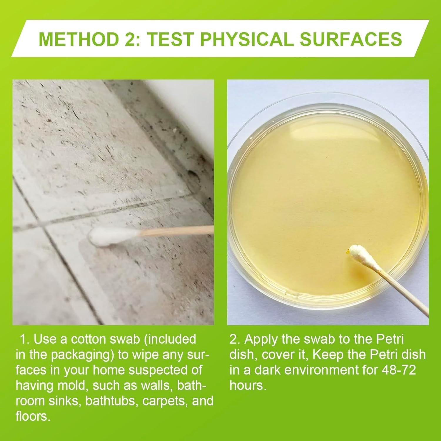 Mold Test Kit for Home – 5 Pack Individual Tests,Diy Detector at Home – New