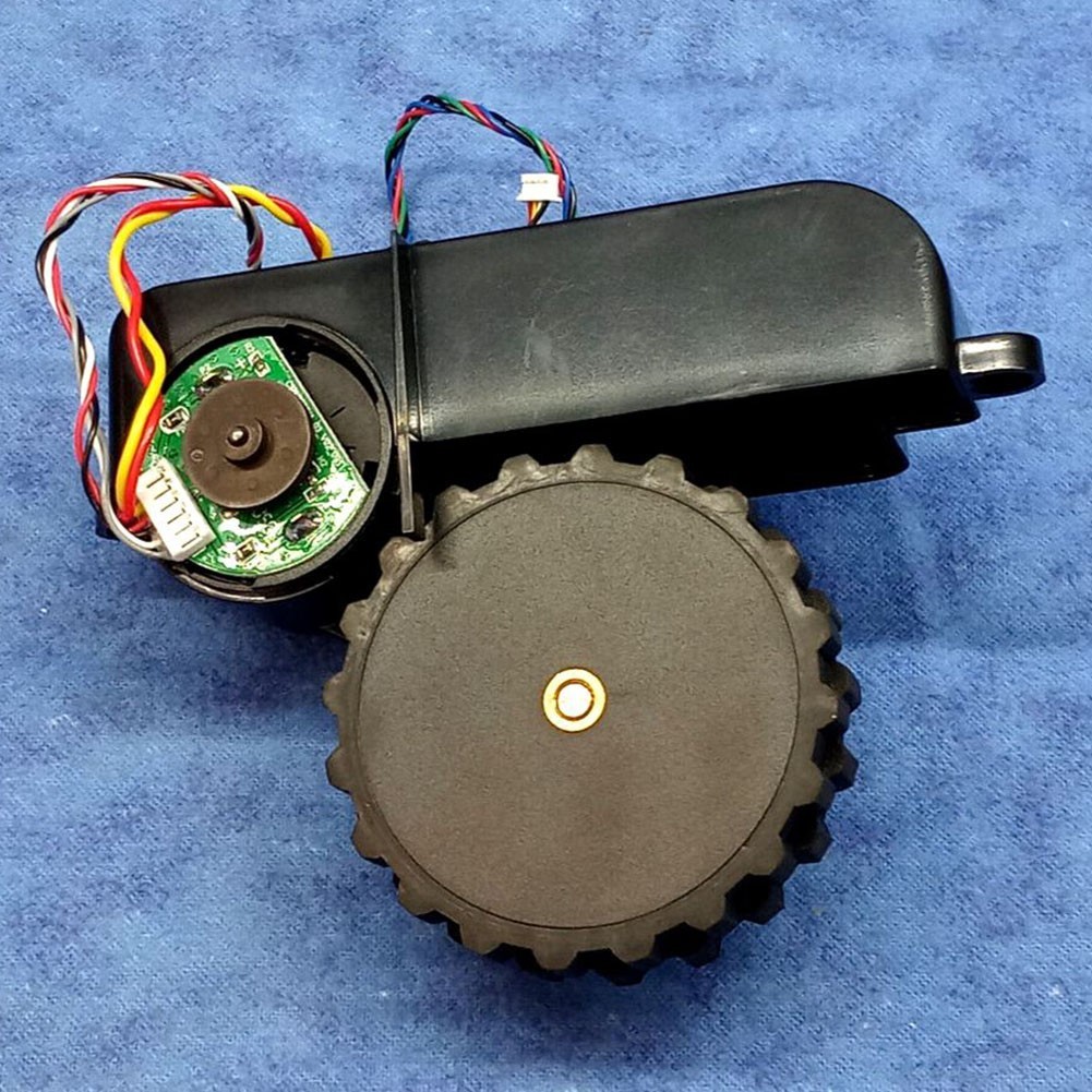 Black Wheel Replacement Set Perfect Fit for WYZE Robot Vacuum Cleaner WVCR200S